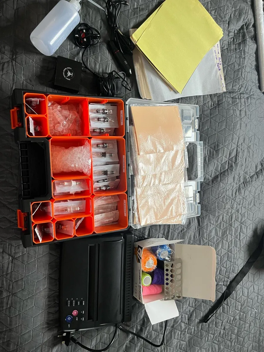 Full tattoo equipment set - Image 1