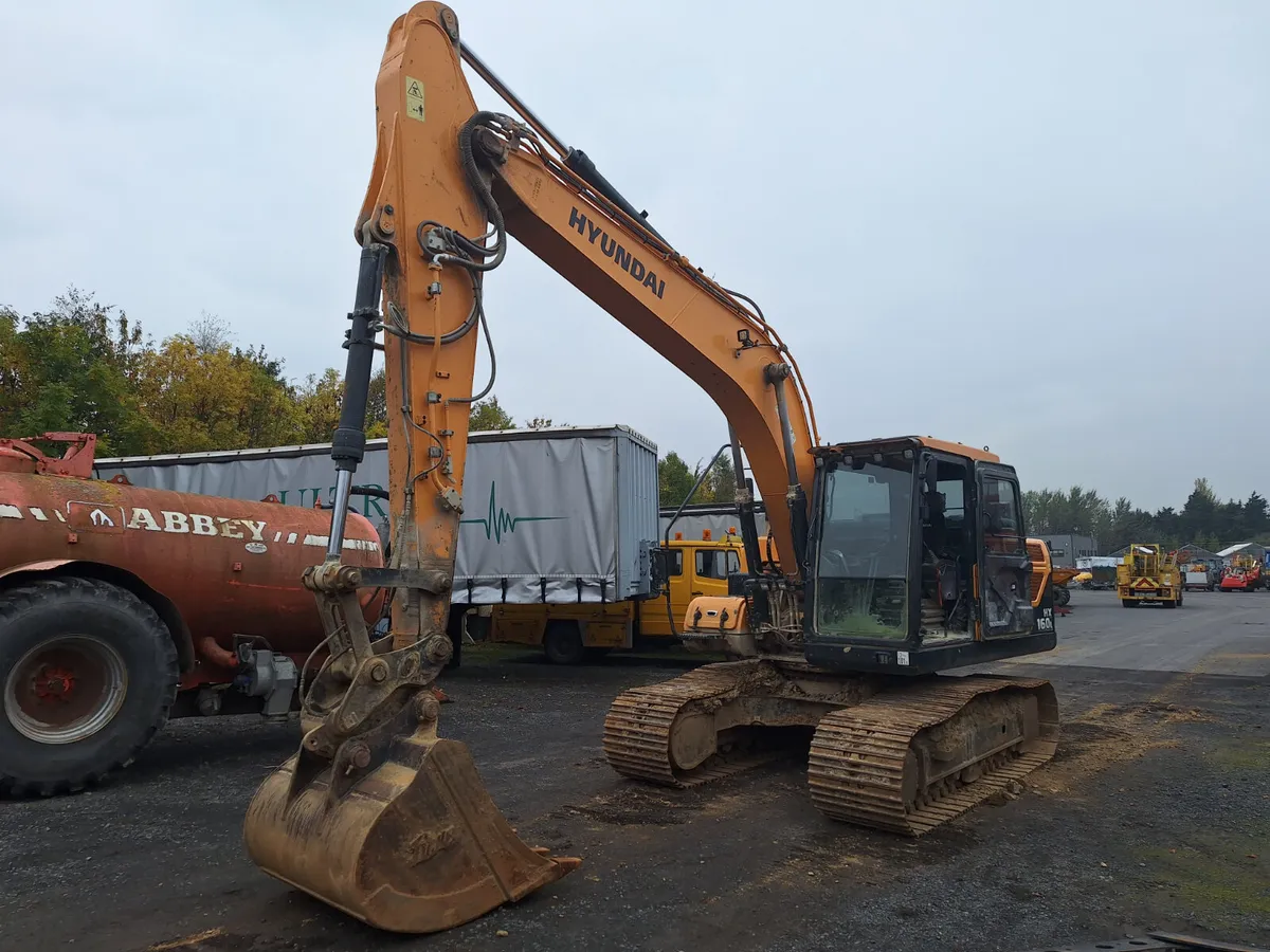 2021 Hyundai HX160L Excavator for Auction - Image 1