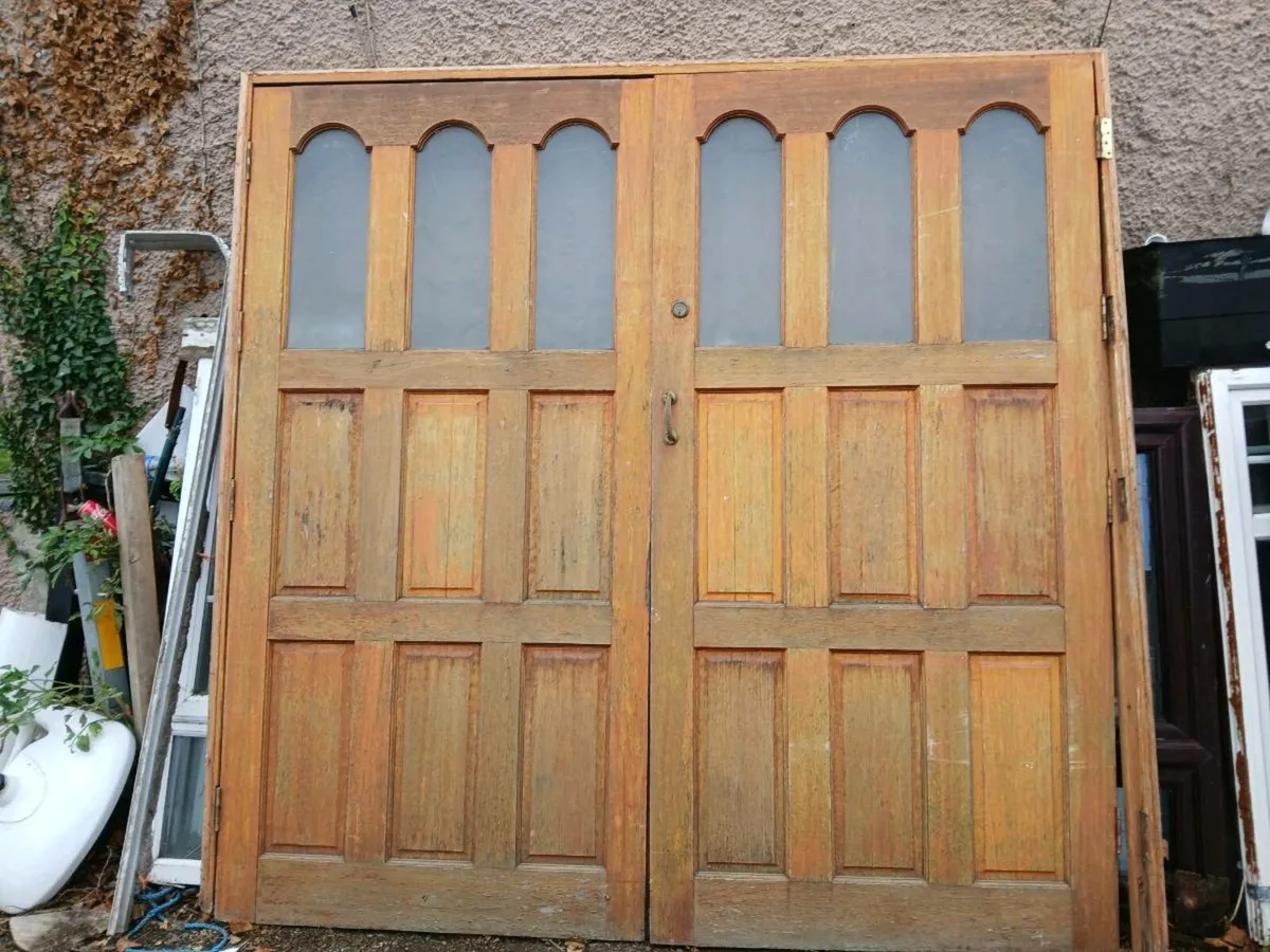 Hardwood Timber doors - Image 1