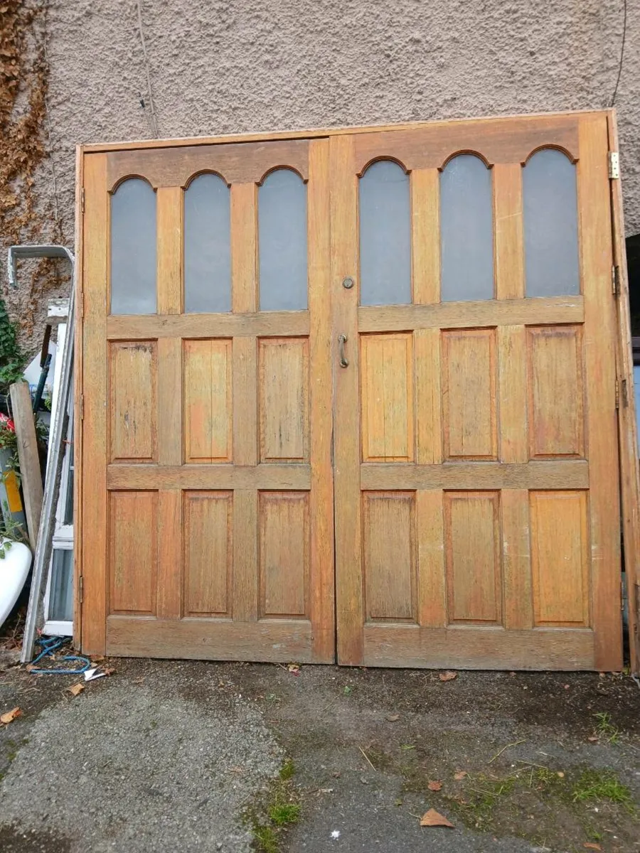 Hardwood Timber doors - Image 2