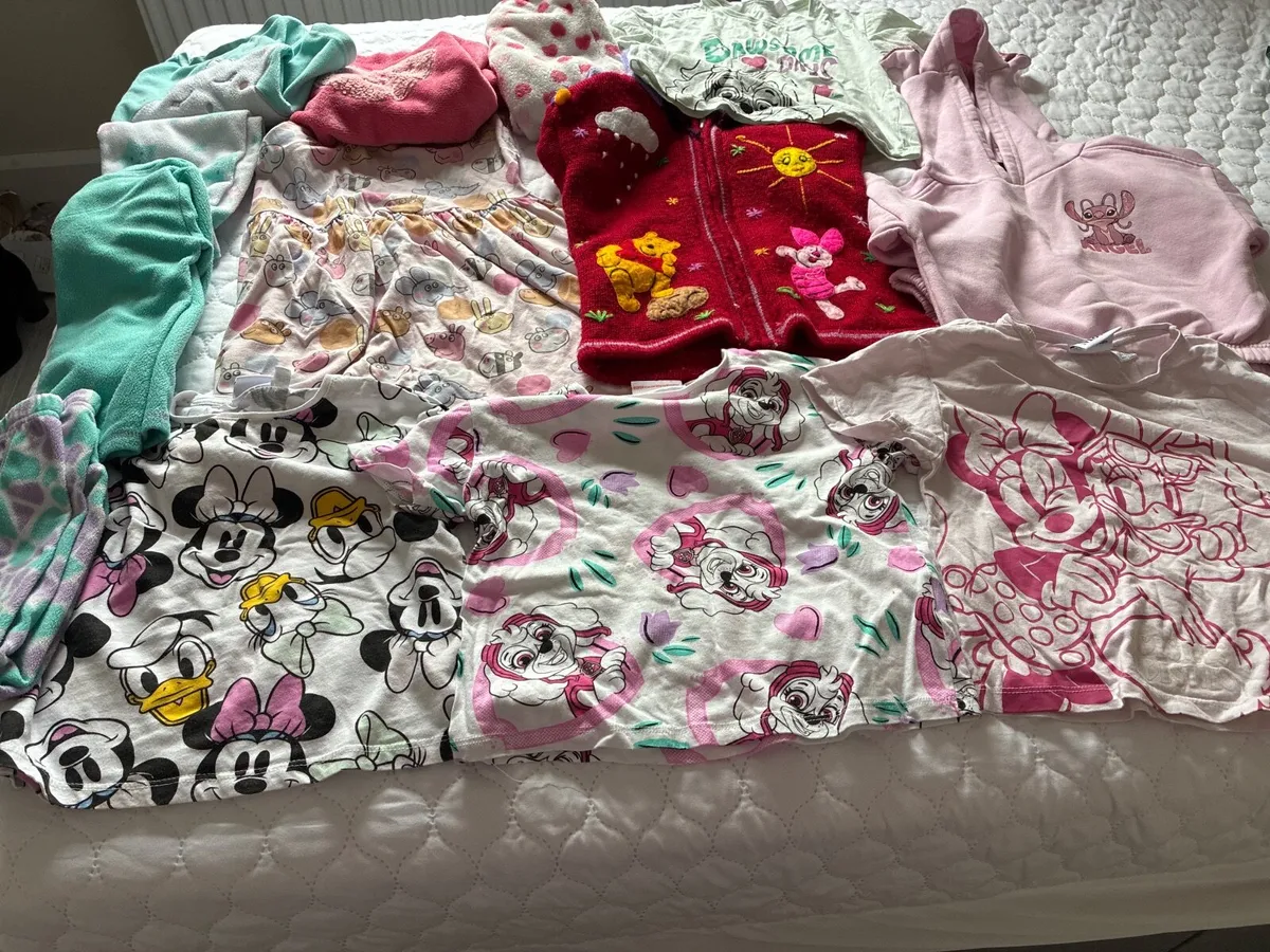 Girl clothes bundle mix of sizes - Image 1