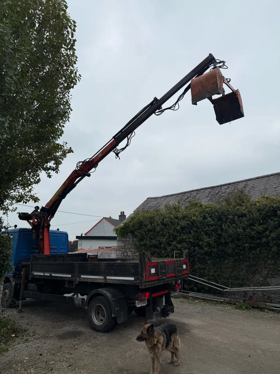 Man 10T tipper with grab - Image 4