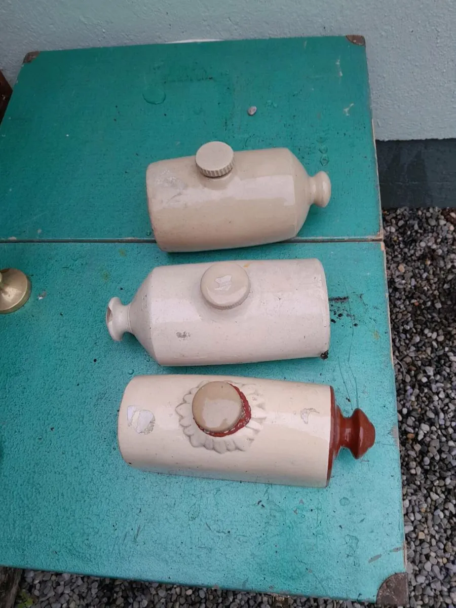 Vintage stone ware jars - Image 2