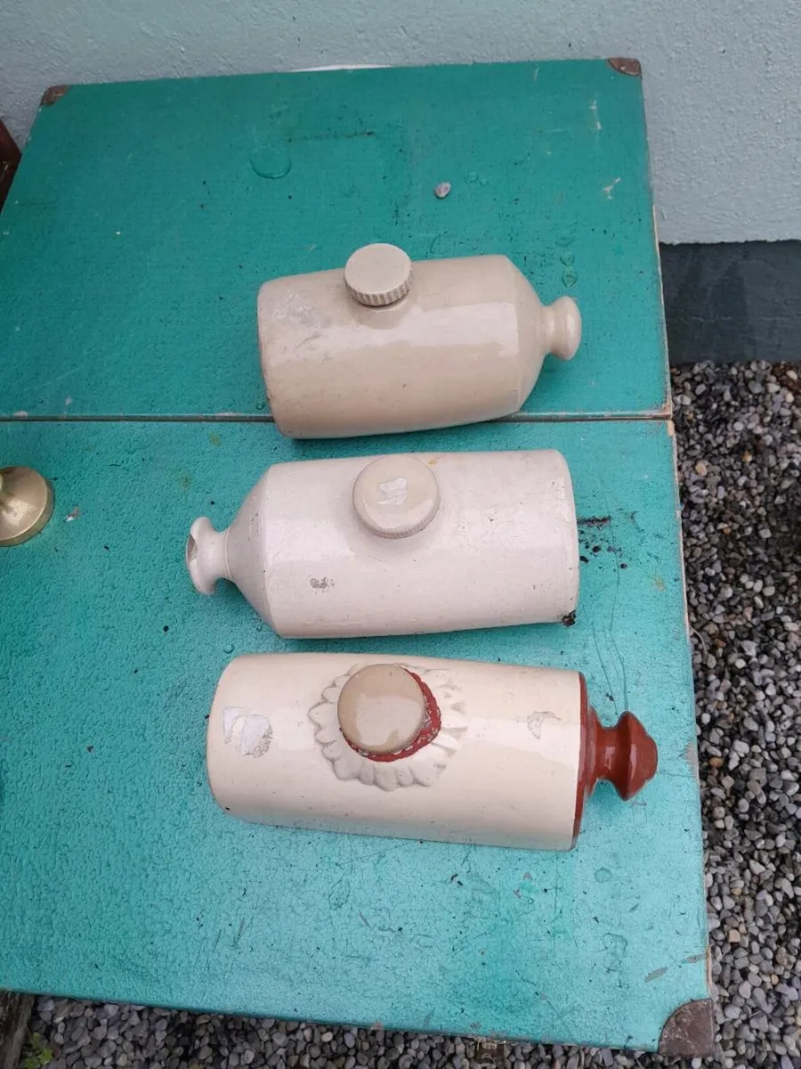 Vintage stone ware jars - Image 3
