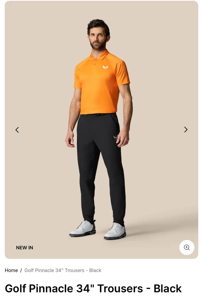 Castore brand new golf trousers for sale - Image 2