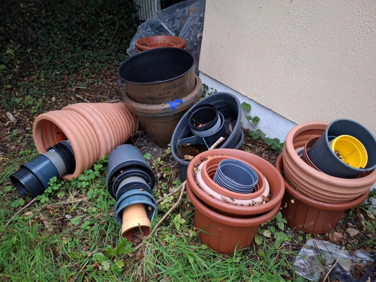 Garden pots 30 + - Image 2