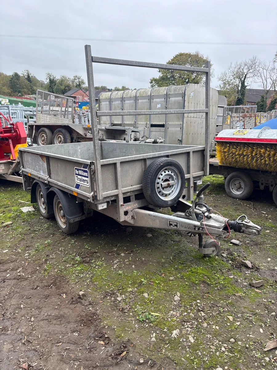 Ifor Williams 8ft dropside trailer - Image 1