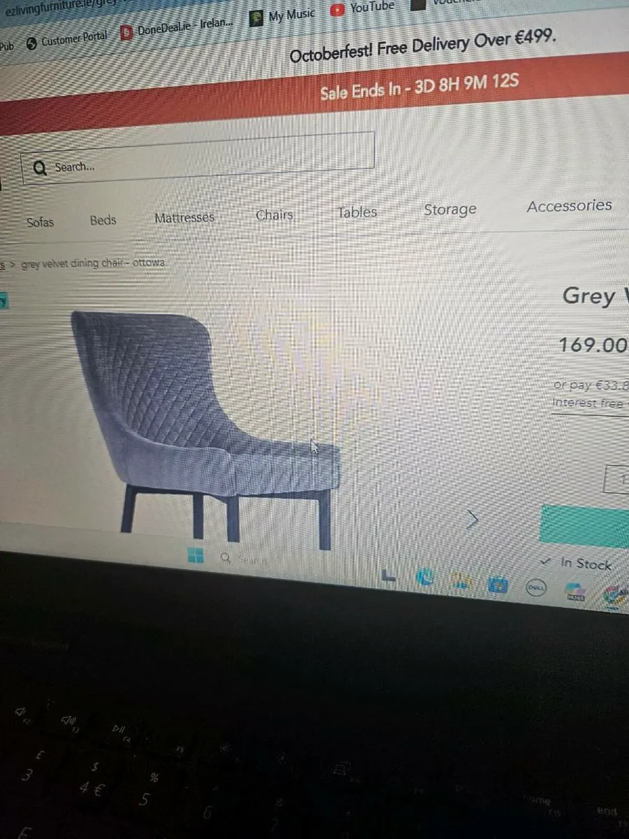 Ottowa dinning chairs (Grey) - Image 3
