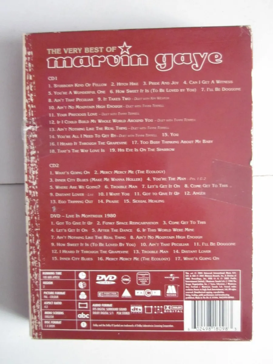 The Very Best of Marvin Gaye CD/DVD - Image 3
