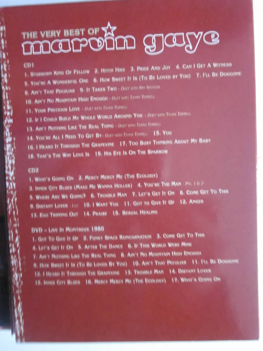 The Very Best of Marvin Gaye CD/DVD - Image 4