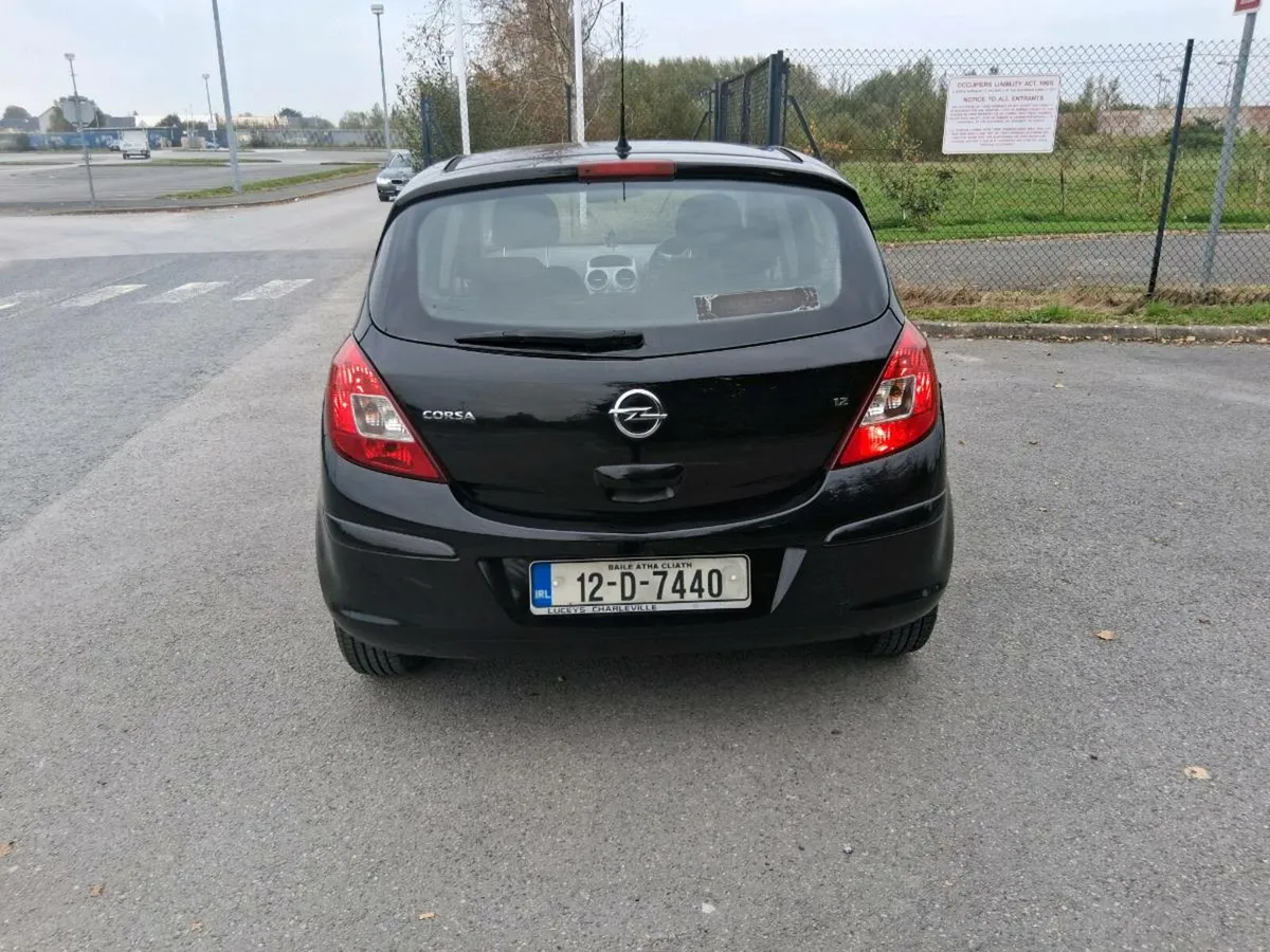 2012 1.2 Petrol Opel Corsa long tax and test - Image 3