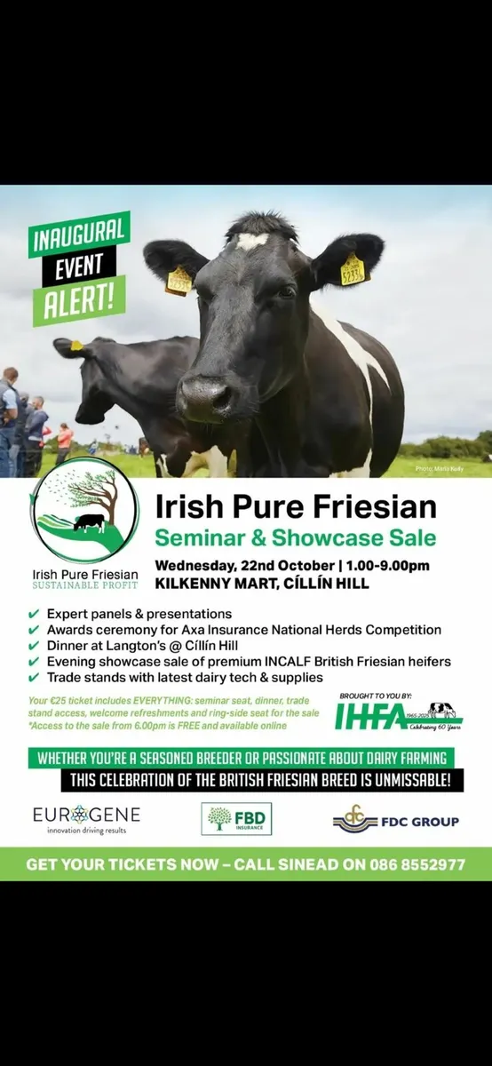 PURE FRIESIAN SEMINAR & SHOWCASE SALE - Image 2