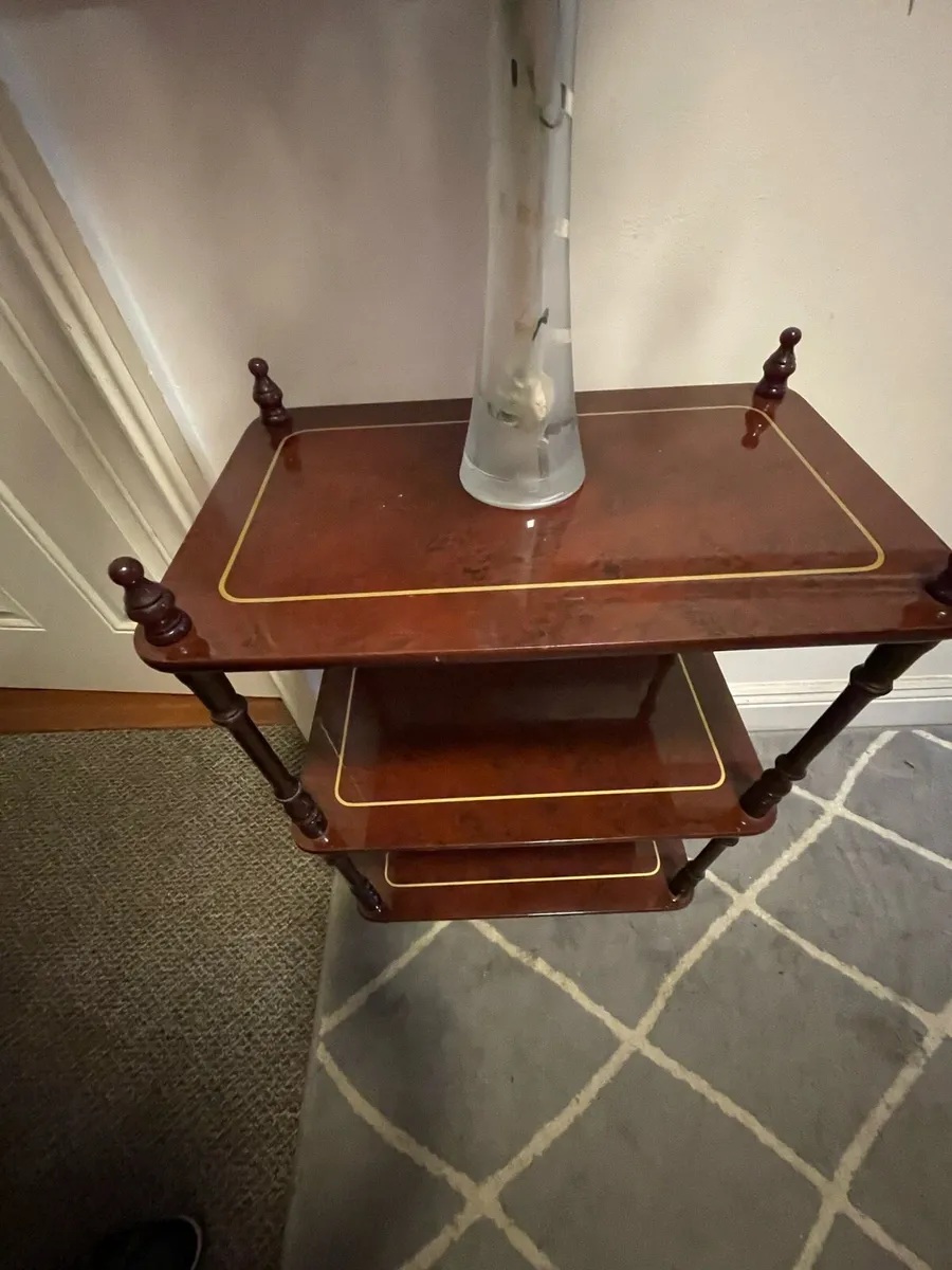 What knot shelf and new ottaman - Image 3