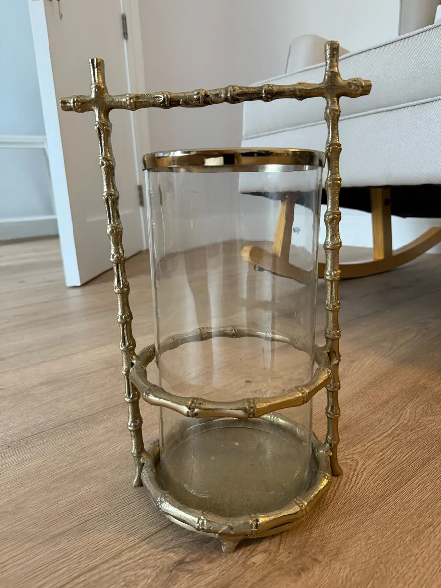Candle holder - Gold