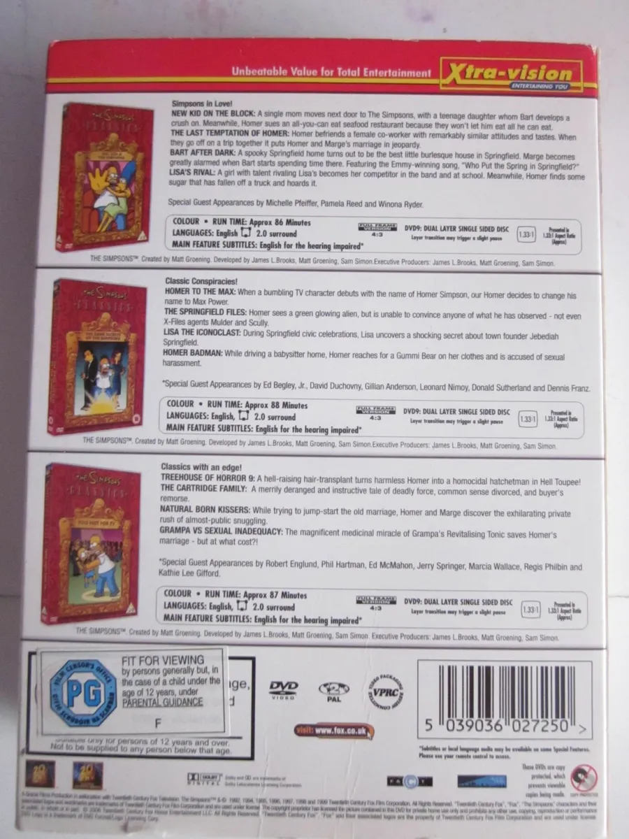 The Simpsons Classics  3DVD Pack - Image 2