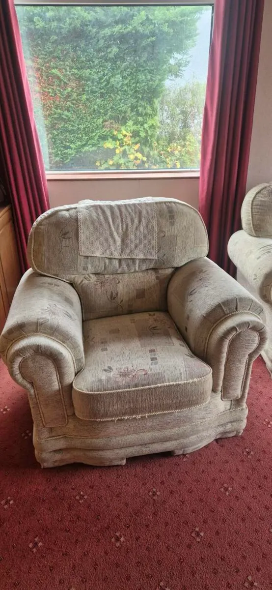 Couch and Arm Chair - Image 2