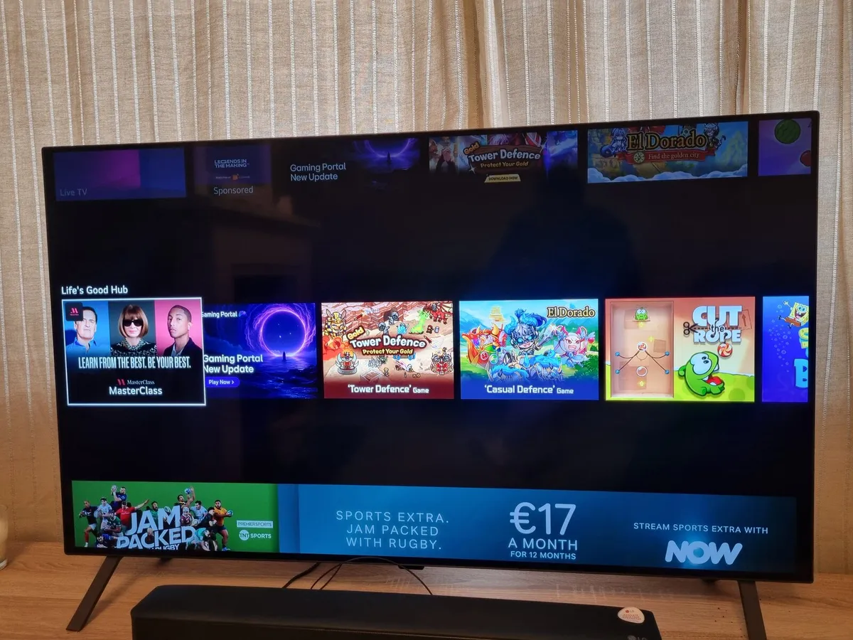 48 inch LG 4K Smart OLED TV - Image 1