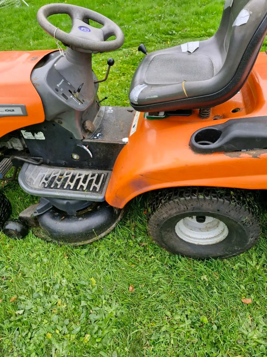 Husqvarna ride on mower Delivery available - Image 4