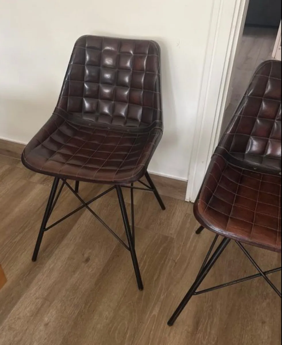 4 dining chairs - Image 3