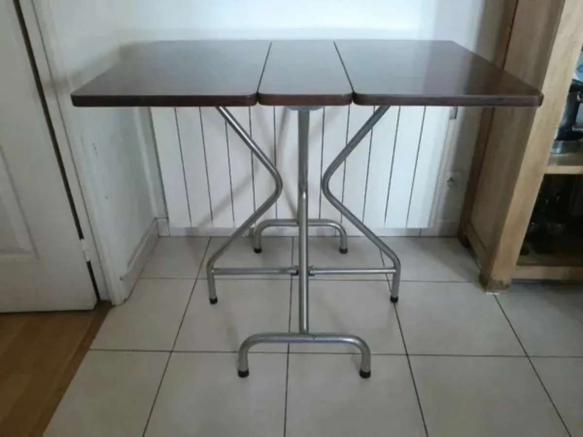 vintage formica folding table