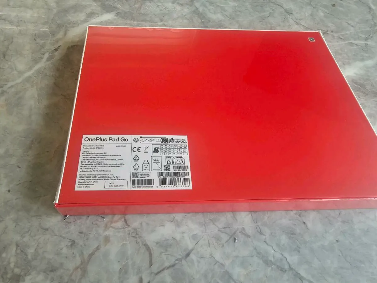 One plus pad go, 4G tablet, 8GB/128GB, brand new - Image 2