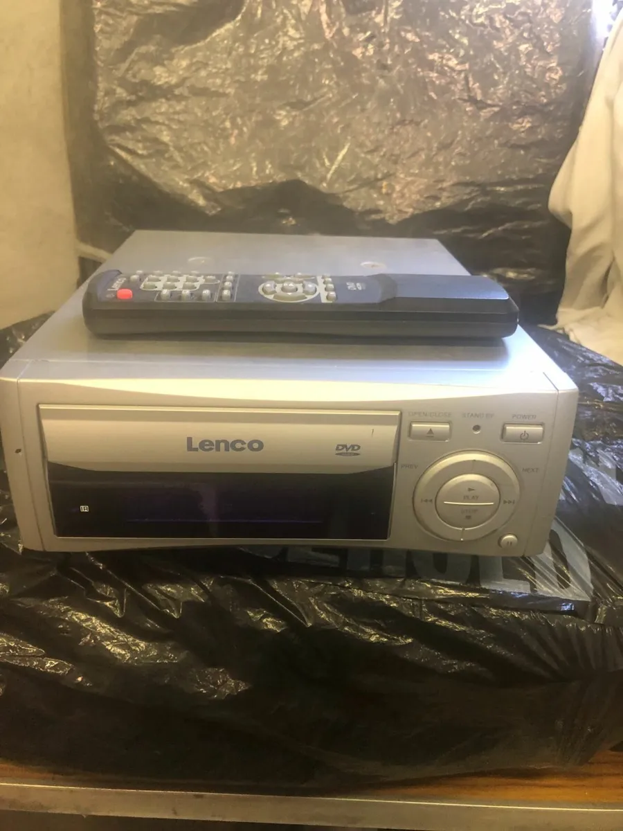 One Lenco DVD player