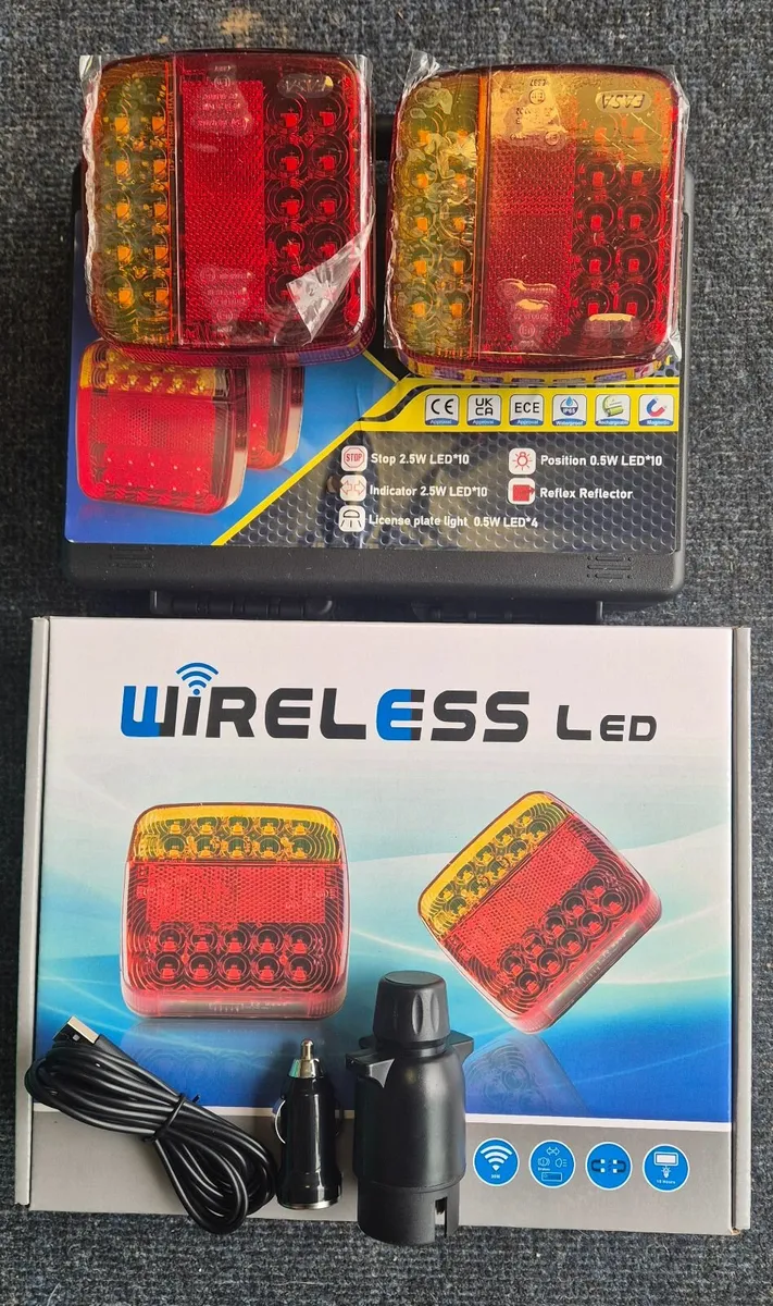 Wireless trailer lights LED €63.00 - Image 1
