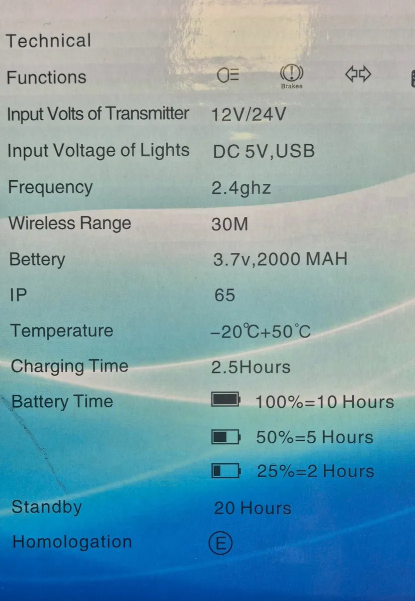 Wireless trailer lights LED €63.00 - Image 4