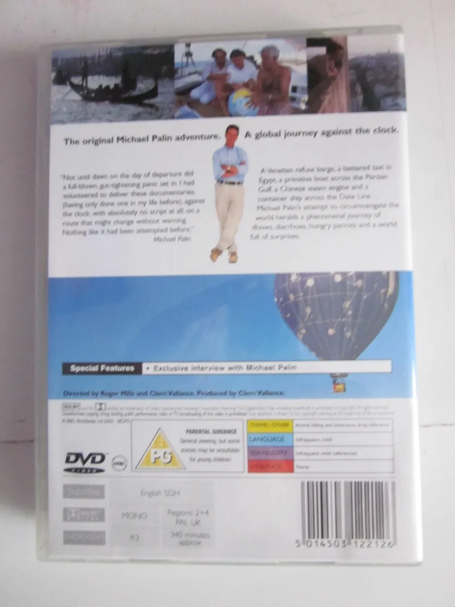 Michael Palin Around The World In 80 Days DVD - Image 2