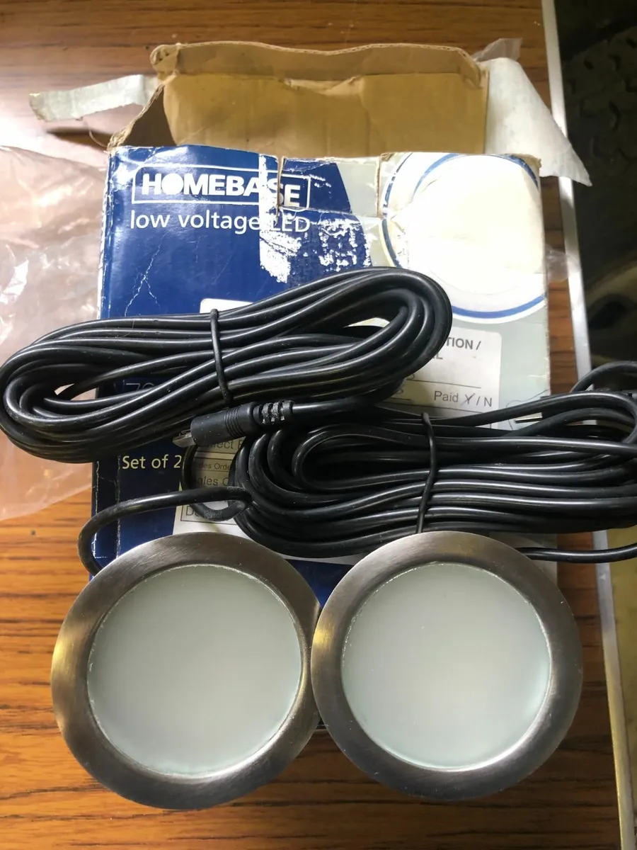 Six brand new homebase inserts, LED garden lights