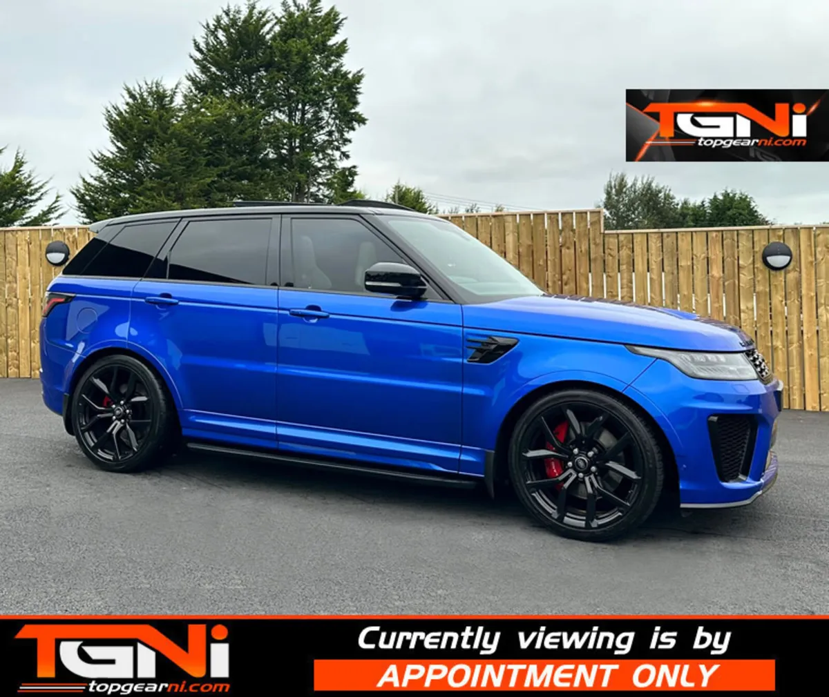 Jul 2019 Range Rover Sport 5.0 V8 S/C 575 SVR 5dr - Image 1