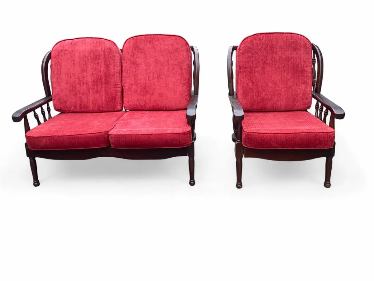 Vintage Sitting Room Set - Couch and Chair - Image 1