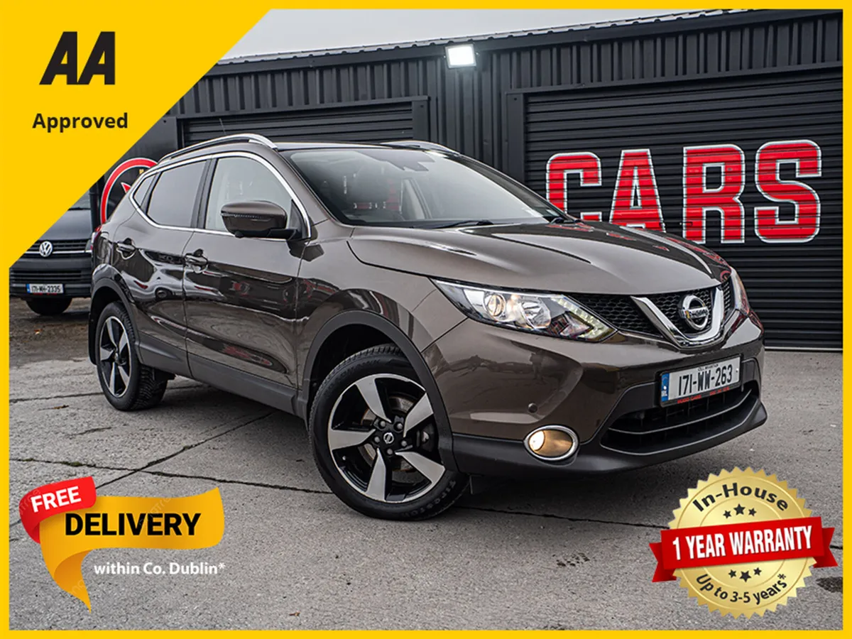 2017 Qashqai 1.5d PREMIUM/High spec/1yr warranty - Image 1