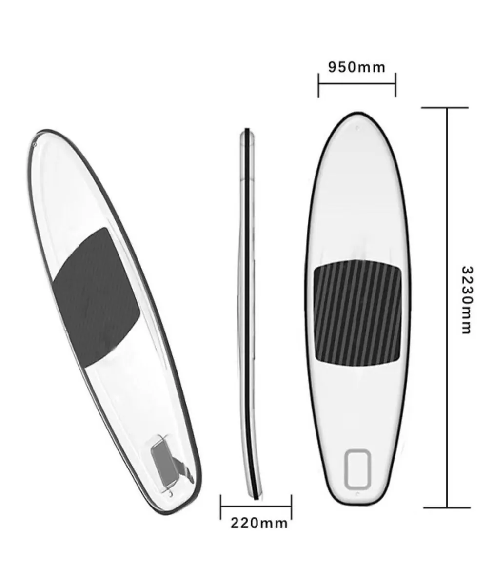 Transparent paddleboard - Image 2