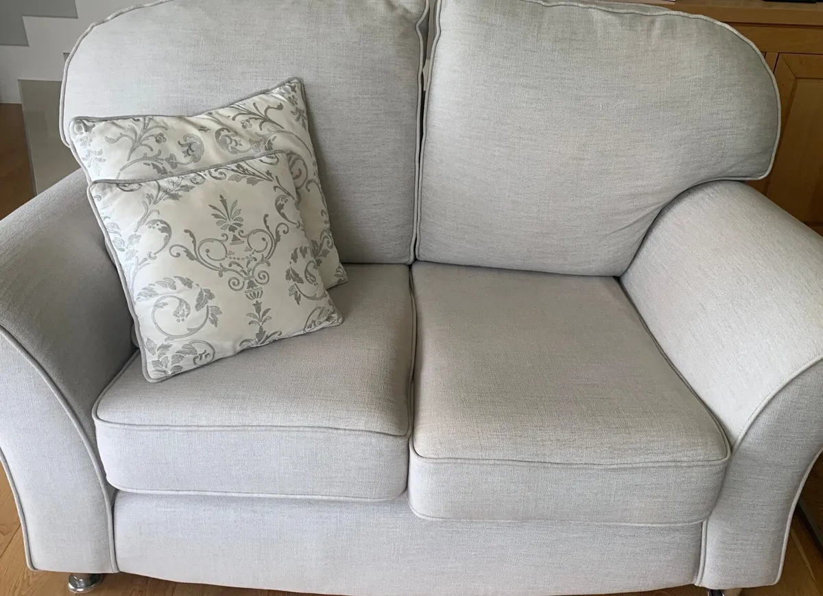 Large 3 seater & 2 seater sofa - Image 4