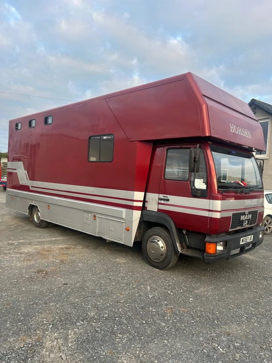 Man Horse lorry year 2000 - Image 4
