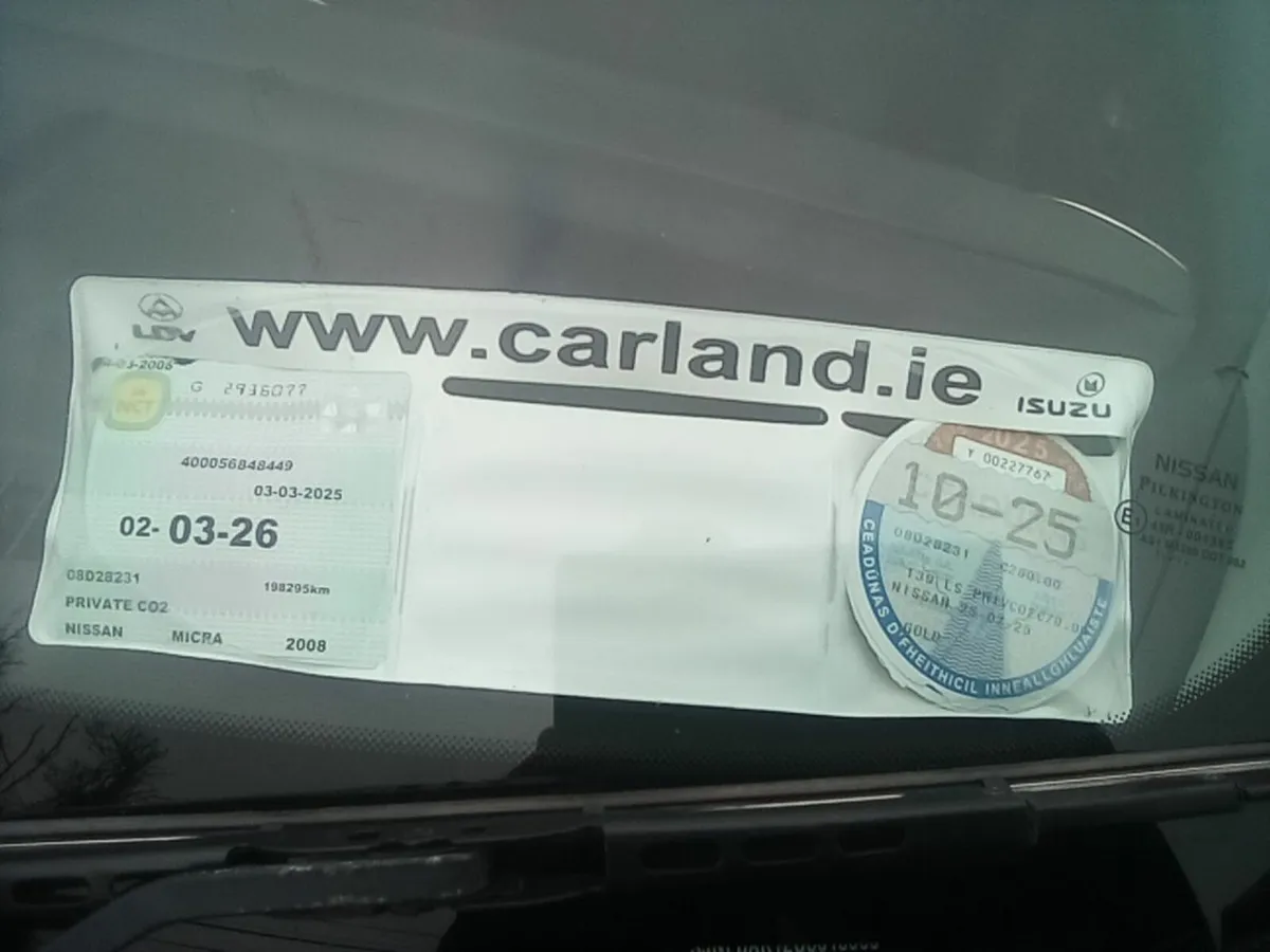 Nissan Micra 2008 1.2 spotless with n.c.t - Image 3