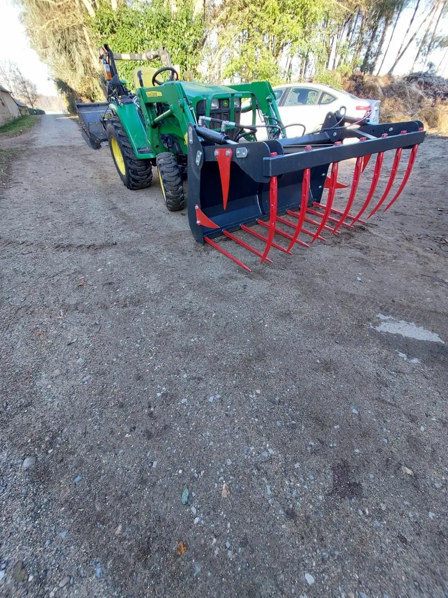 Silage grab, John Deere brackets - Image 3
