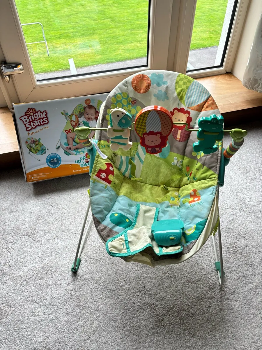 Bright starts baby bouncer - Image 1