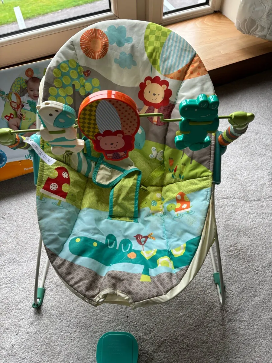 Bright starts baby bouncer - Image 3