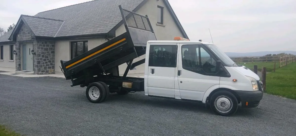 2014 Ford transit tipper RWD 6 seater - Image 1
