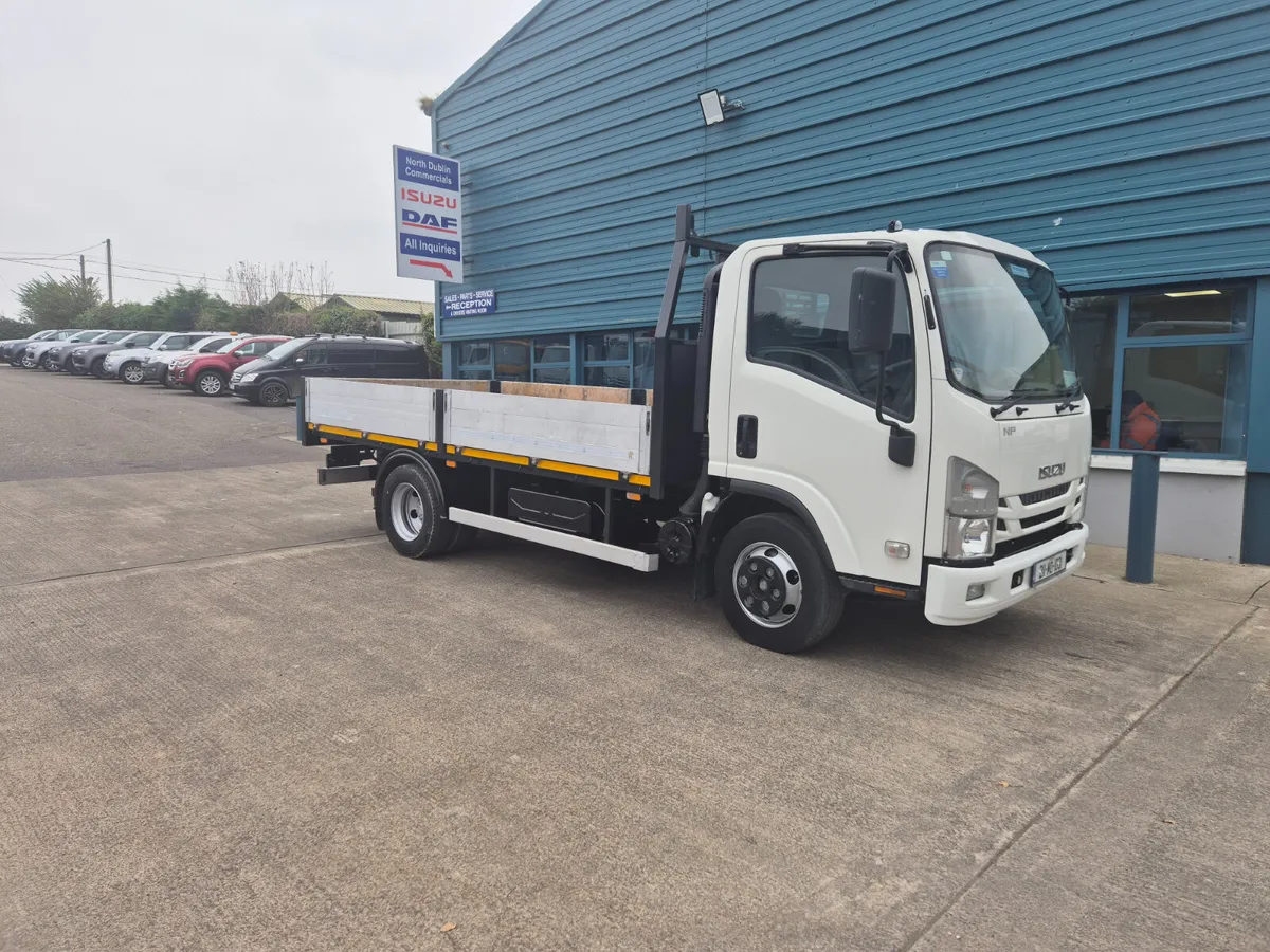 2021 ISUZU NPR 7.5TON DROPSIDE - Image 2