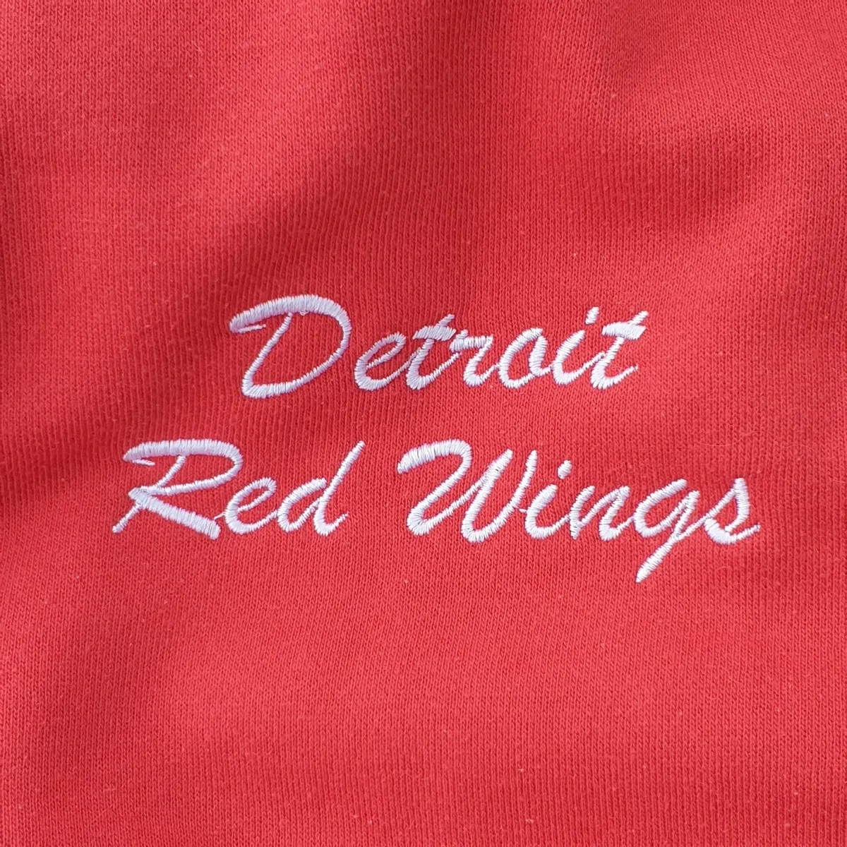 Vintage Majestic Detroit Red wings varsity jacket - Image 4