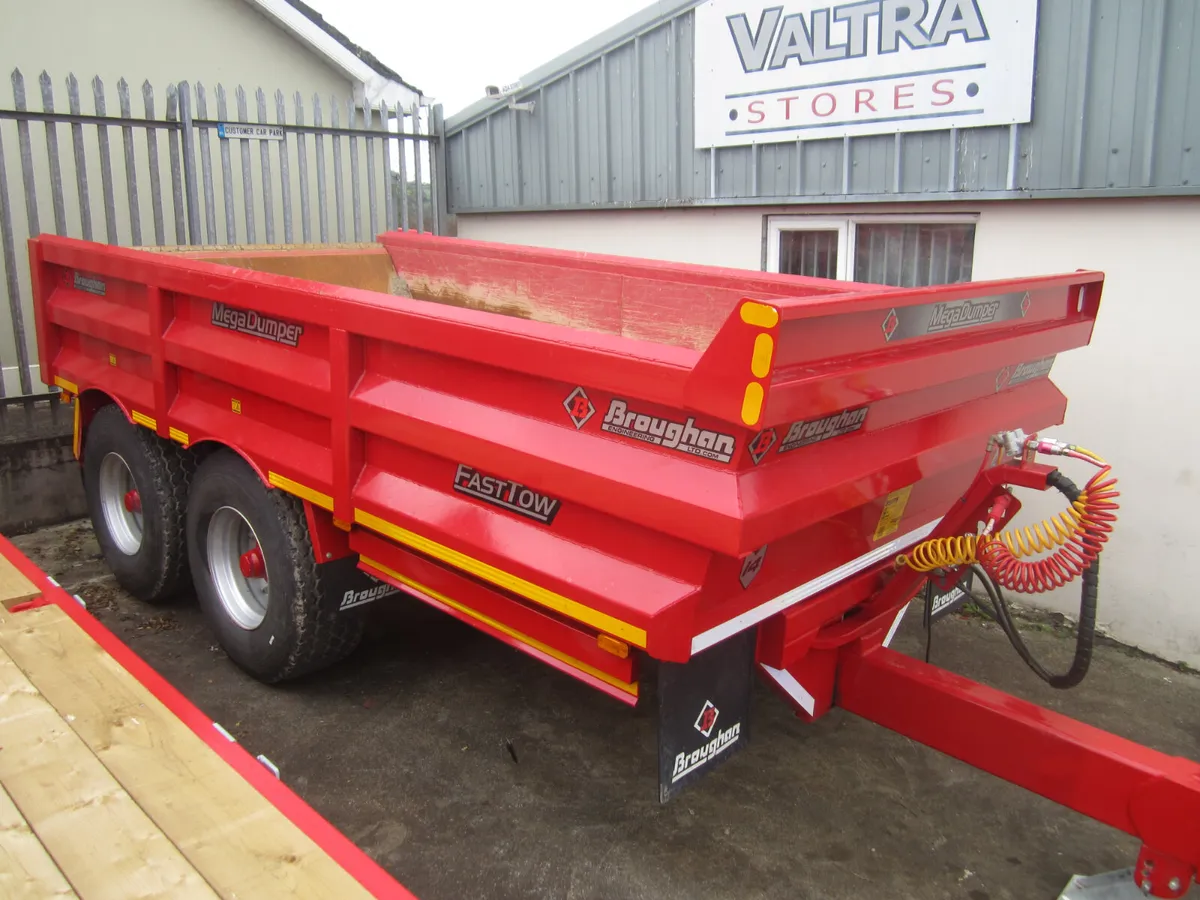 LIKE NEW BROUGHAN 14 TONNE & RAMPS - Image 1