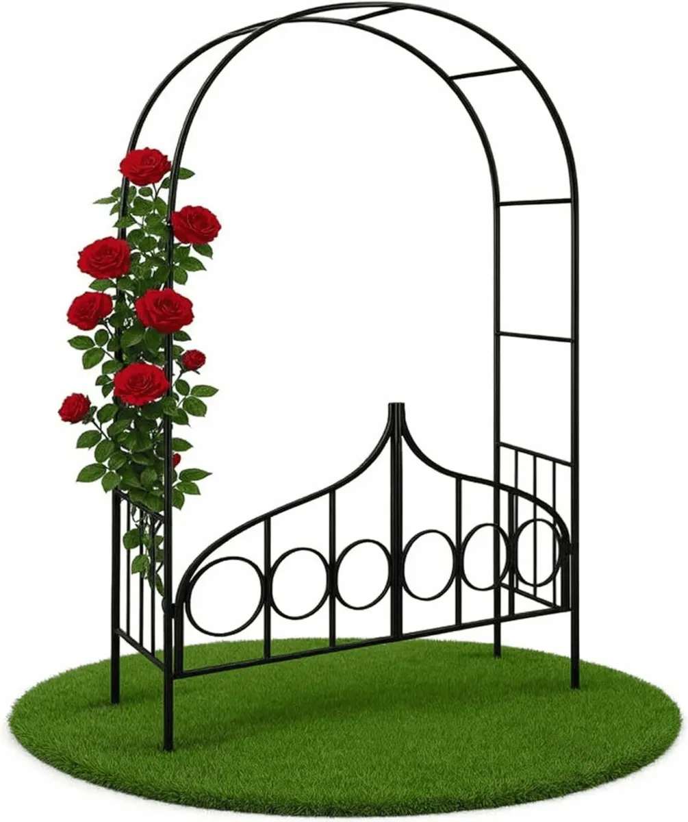 Rose Arch Powder-Coated Steel - Image 1