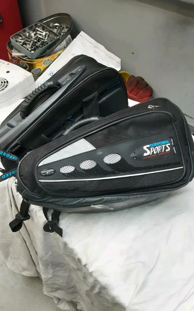 Oxford soft luggage and frame sliders - Image 1