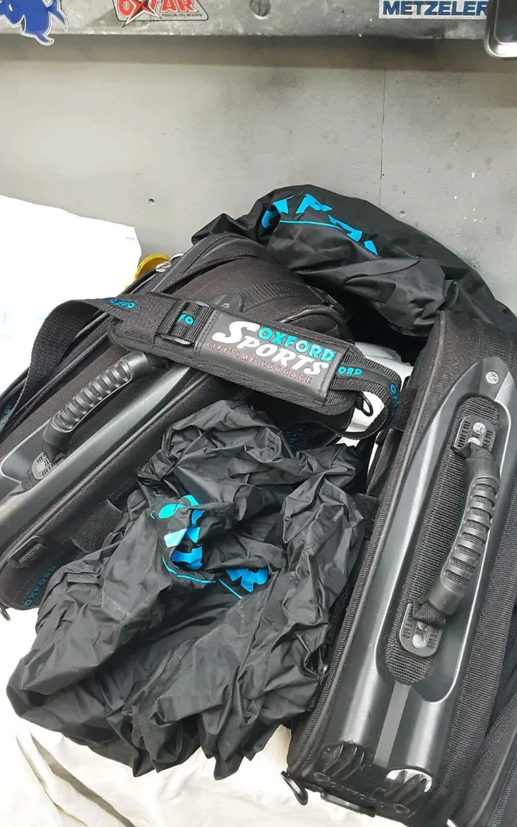 Oxford soft luggage and frame sliders - Image 2