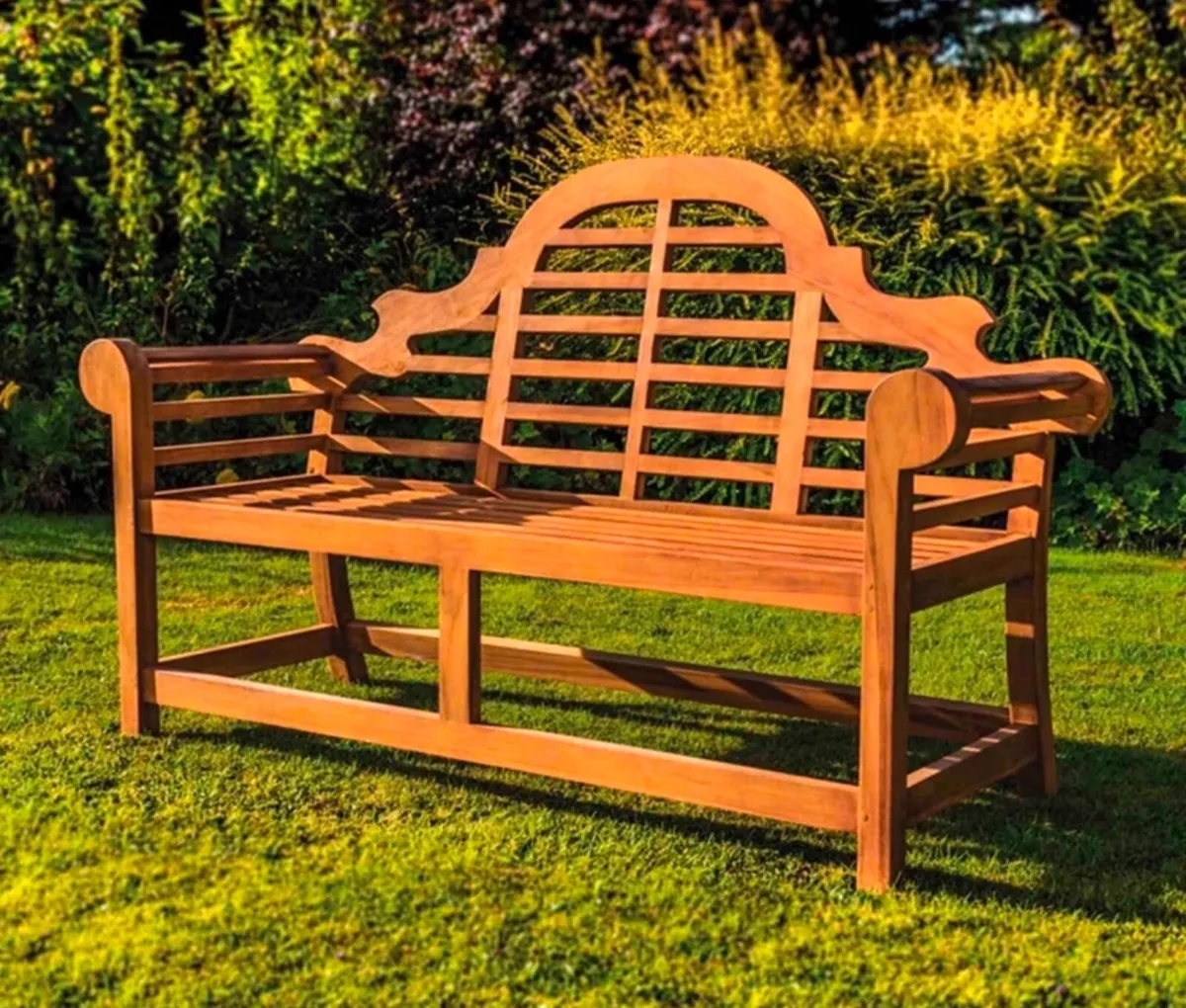 Brand new teak benchs - Image 1