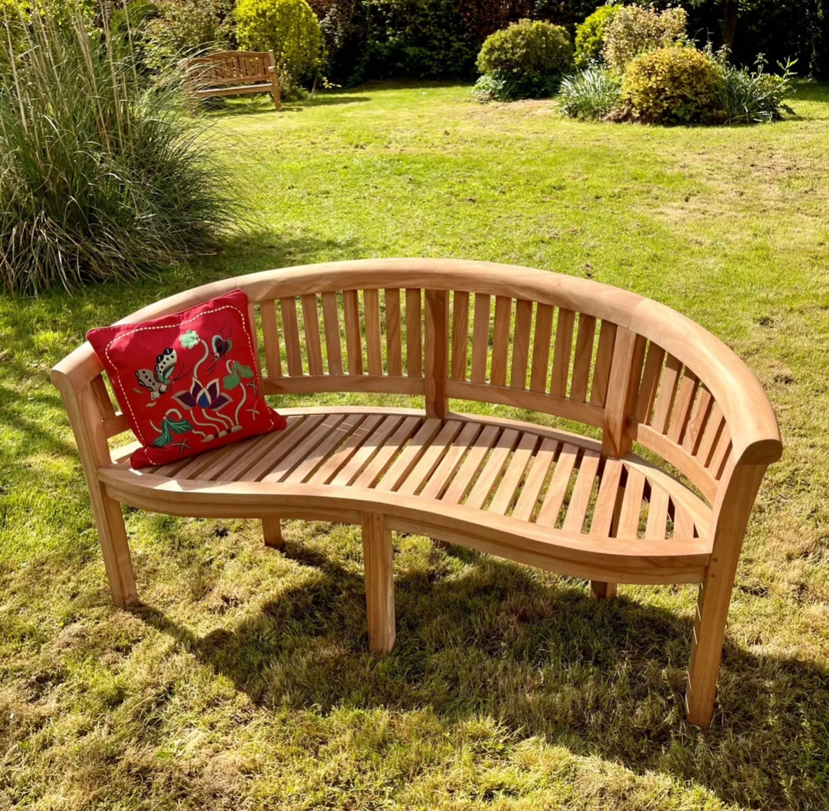 Teak benchs - Image 2