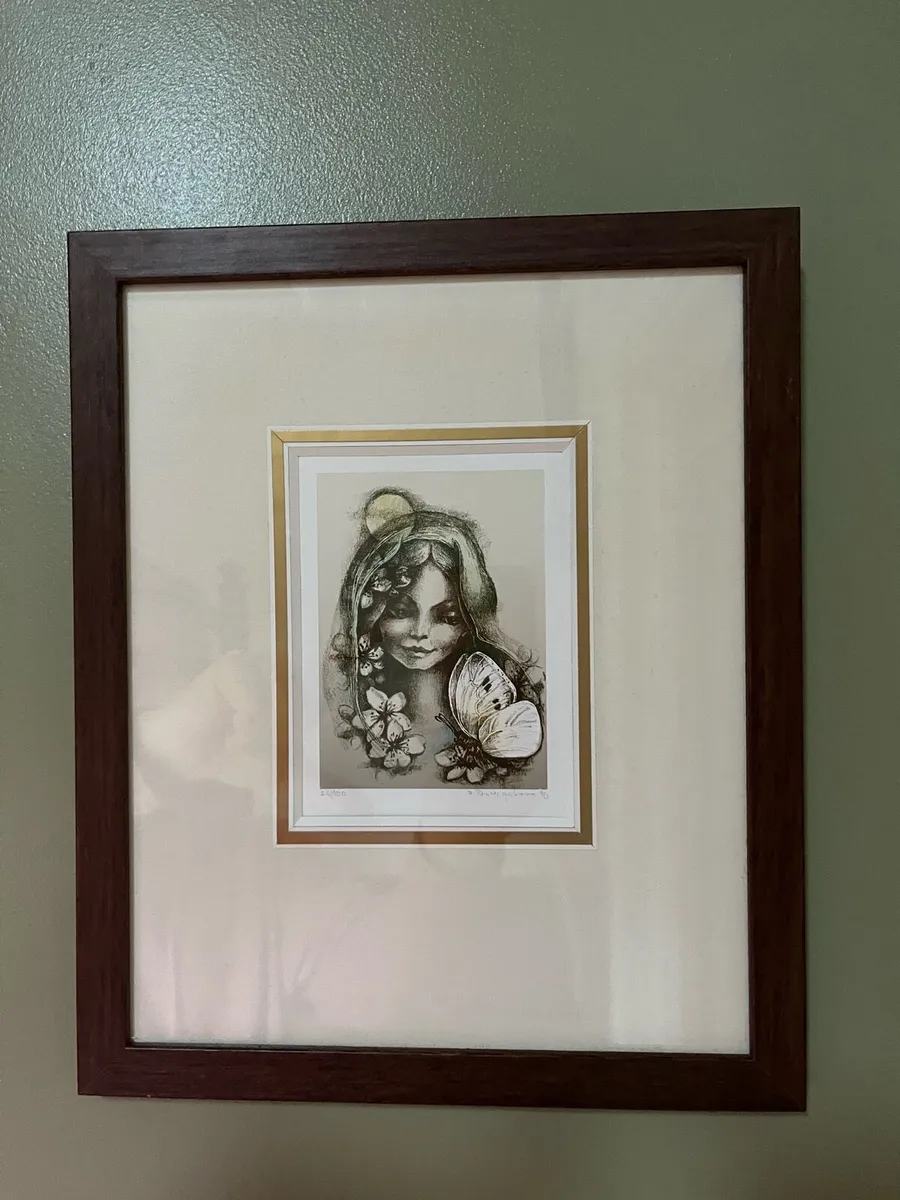 Zdenka Burgetova limited edition signed print - Image 1